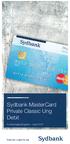 Sydbank MasterCard Private Classic Ung Debit