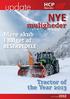 update NYE muligheder Mere skub i salget af RESERVEDELE Tractor of the Year 2013 DECEMBER