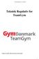 Teknisk Regulativ for