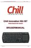 Chill Innovation Wireless Bluetooth Micro Keyboard