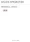 GIS-OIS INTEGRATION BRUGERMANUAL, VERSION 2 I G I S 2 0 0 8
