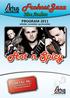 Hot n Spicy. FrokostJazz. Hos Anders. PROGRAM 2011 oktober, november og december. Entre kr. 60,- (ikke medlemmer kr. 90,-) Rabat med studiekort