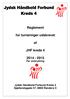 Reglement. for turneringer udskrevet. JHF kreds 4. 2014-2015 Før ombrydning