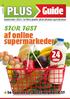 Guide. af online supermarkeder. Stor test. sider. Se hvor det er BEDST og BILLIGST. September 2014 - Se flere guider på bt.dk/plus og b.