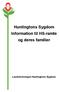 Huntingtons Sygdom Information til HS-ramte og deres familier