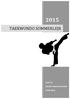 TAEKWONDO SOMMERLEJR. HUK- TTI Brande Taekwondo Klub 16-05- 2015