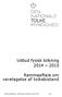 Udbud fysisk tolkning 2014 2015. Rammeaftale om varetagelse af tolkebistand. Tolkemyndigheden - Rammeaftale udbud for 2014-2015 side 1