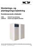 Monterings- og planlægningsvejledning
