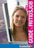 09/10 GUIDE TIL FRITIDSJOB