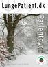 LungePatient.dk. NR. 1 Januar 2013. Lungeforeningen Boserup Minde