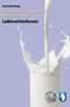 Kostvejledning: Til personer, der har problemer med at tåle mælk. Laktoseintolerans