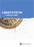 LØNSTATISTIK - Februar 2005