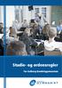 Studie- og ordensregler. for Aalborg Handelsgymnasium