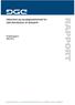 RAPPORT. Sikkerhed og myndighedsforhold for LNG-distribution til skibsdrift. Projektrapport Maj 2014