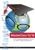 MasterClass. MasterClass 15/16. De tre gymnasiale uddannelser, stx, hhx og htx, udbyder i samarbejde MasterClass STX HHX HTX