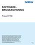 SOFTWARE- BRUGSANVISNING P-touch
