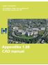 Region Hovedstaden Nye anlæg for affald, regn og spildevand på Glostrup Hospital som OPP. Appendiks 1.08 CAD manual