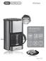 Kitchen. café prego steel // coffee maker 1.5 litres with auto off // Type 2361 AUTO-OFF 2 HOURS AFTER