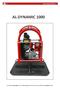 Betjeningsvejledning AL-DYNAMIC 1000