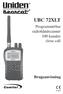 UBC 72XLT. Programmérbar radiohåndscanner 100 kanaler close call. Brugsanvisning DK 3072