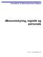 Introduktion til Mamut Business Software Økonomistyring, logistik og personale