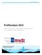 Væksthus Midtjylland Profilanalyse 2015
