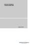 PRODUKTHÅNDBOG TRANSPONDER 3064. Version Udgave: 2012 v02 baseret på april 2007_V05.04.2007