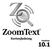 ZoomText 10.1. Kortvejledning. version