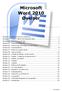 Microsoft Word 2010 Øvelser