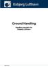 Ground Handling. Handling regulativ for Esbjerg Lufthavn