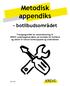 Metodisk appendiks - botilbudsområdet