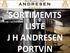 SORTIMEMTS LISTE J H ANDRESEN PORTVIN