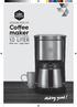 Coffee. maker. Café Primo Thermo. 1.0 liter Brew now - enjoy later!