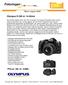 Olympus E-520 m/ 14-42mm