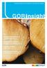 Goriinsight. Overfladebehandling af. modificeret træ...2. Introduktion af GORI Solutions Products...4. Nyt transparent farvekort...