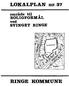 LOKALPLAN. nr.37 RINGE KOMMUNE. område til BOLI GFORMAL ve.d SVINGET RINGE