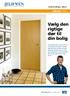 Vælg den rigtige dør til din bolig