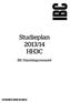 Studieplan 2013/14 HH3C. IBC Handelsgymnasiet