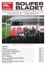 SOLIFER BLADET Medlemsblad for SOLIFER KLUB DANMARK. 30. årgang - nr. 3/2015