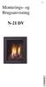 Monterings- og Brugsanvisning N-21 DV