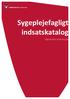 Sygeplejefagligt indsatskatalog. Hørsholm Kommune