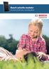 Bosch solcelle moduler. Monokrystallinske solcellepakker
