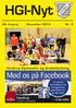HGI-Nyt. 39. årgang November 2014 Nr. 3. Havdrup Gymnastik- og Idrætsforening