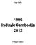1996 Indtryk Cambodja 2012