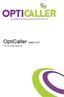 OptiCaller Client v2.0