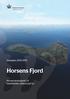 Vandplan 2010-2015. Horsens Fjord. Hovedvandopland 1.9 Vanddistrikt Jylland og Fyn