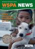 WSPA NEWS. WSPA vaccinerer mod rabies på Bali. Læs mere om vores projekt inde i bladet.