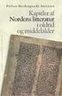 kapitler af nordens litteratur i oldtid og middelalder