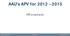 AAU's APV for 2012 2015. HR orienterer