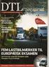 DTL Magasinet med i startesten European Truck Challenge. der sammenligner fem
